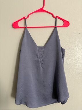 Express Women’s Slate Gray V-Neck Cami Top